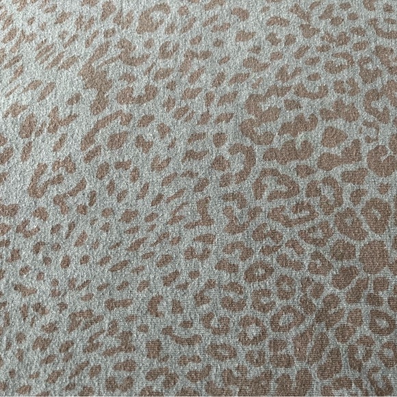 Sweaters - Leopard Print One Shoulder Sweater - small